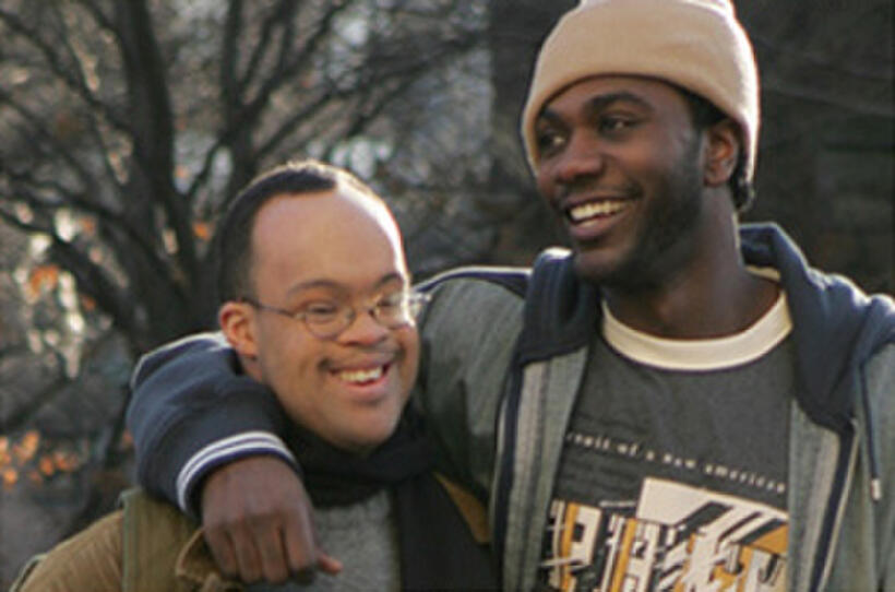 Christopher Scott as James and Nashawn Kearse as Isaiah in "My Brother."