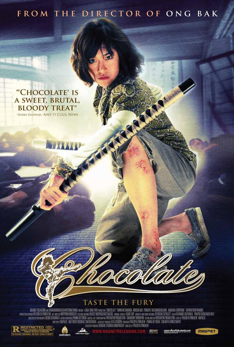Poster art for "Chocolate."