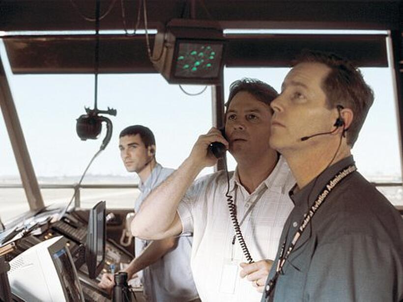 Air Traffic Controllers at the Newark Airport Control Tower realize the events beginning to unfold on United Airlines Flight 93 in "United 93."