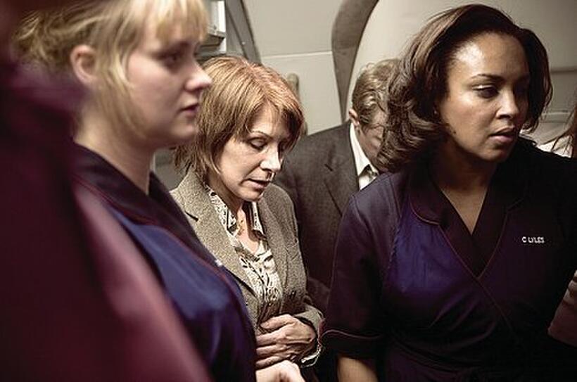 Trish Gates, Tara Hugo, Erich Redman and Opal Alladin in "United 93."
