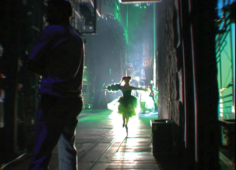 A performer walks on stage for "Wicked" in "ShowBusiness: The Road to Broadway."