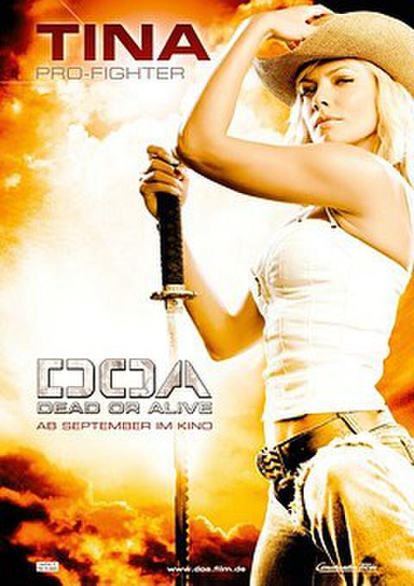 Poster art for "DOA: Dead or Alive."