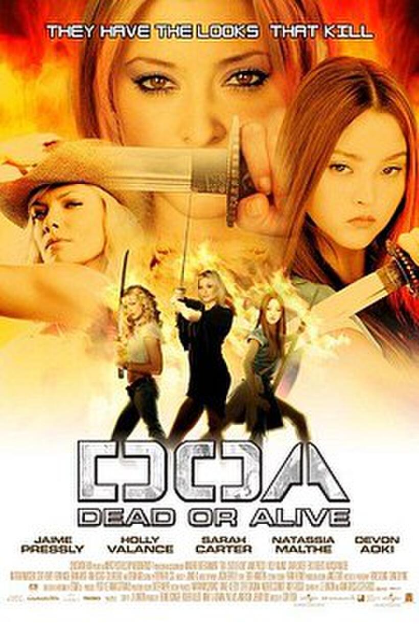 Poster art for "DOA: Dead or Alive."