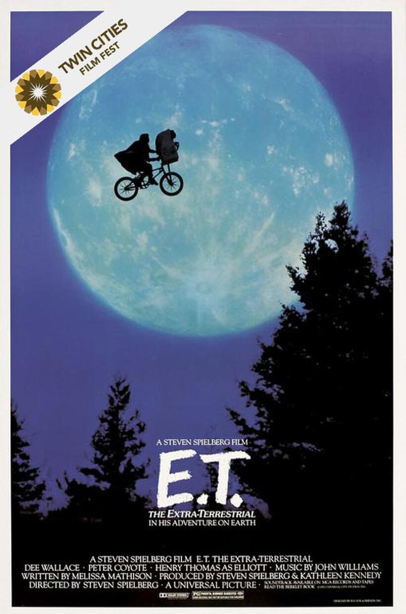 Poster art for "E.T. the Extra-Terrestrial."