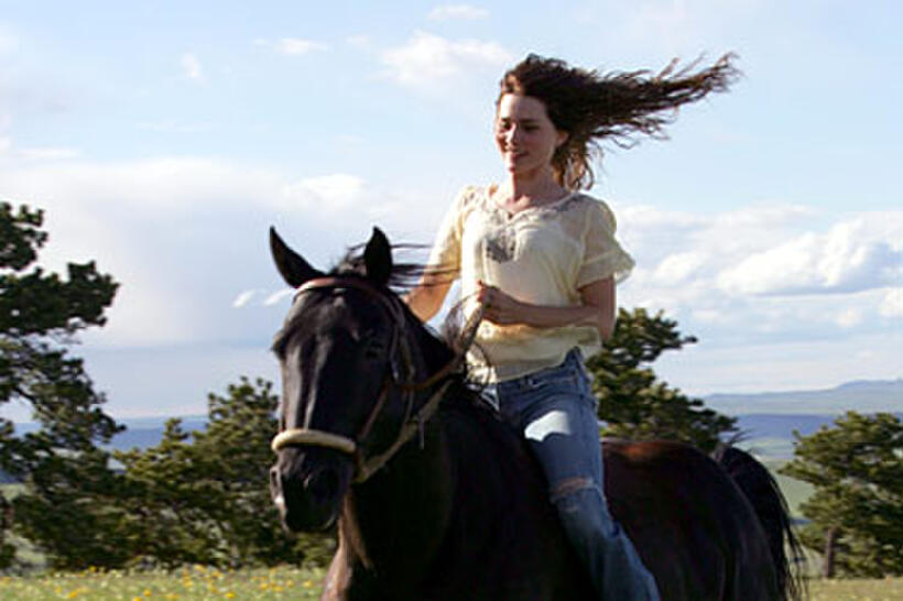 A scene from "Flicka."