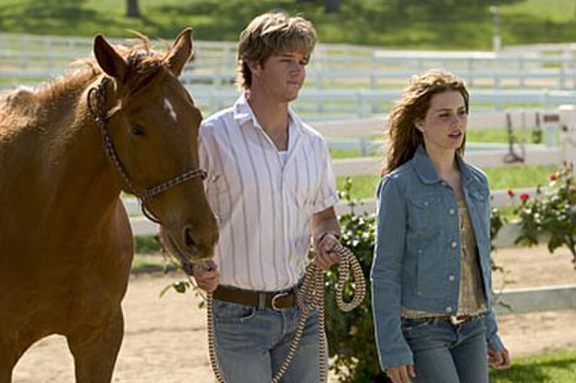 A scene from "Flicka."