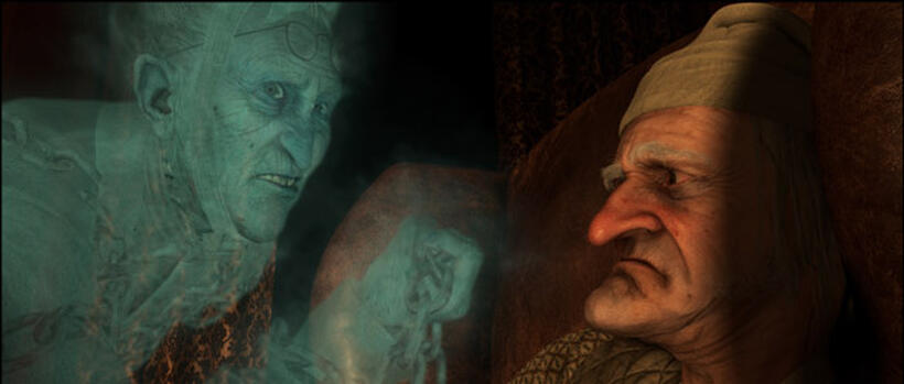 A scene from "Disney's A Christmas Carol."