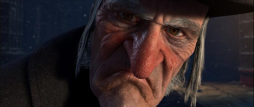 A scene from "Disney's A Christmas Carol."