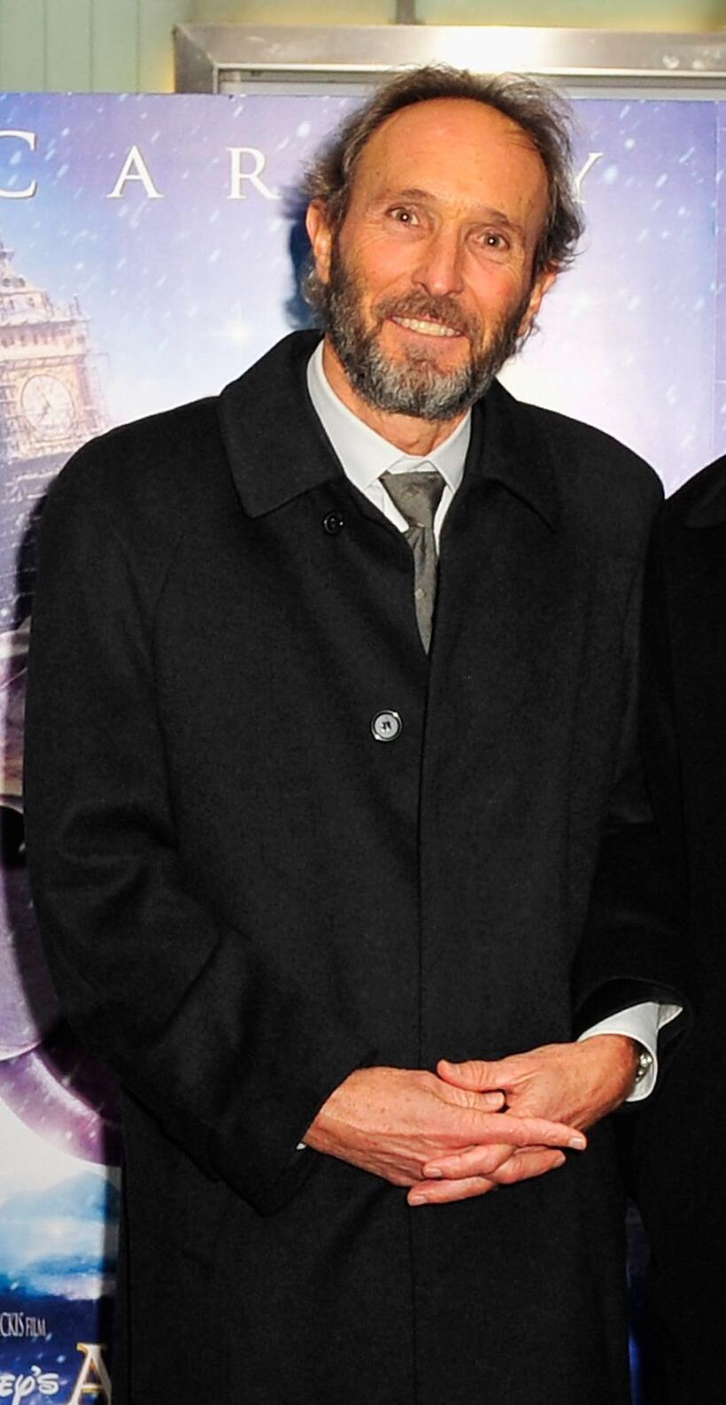 Steve Starkey at the London premiere of "Disney's A Christmas Carol."