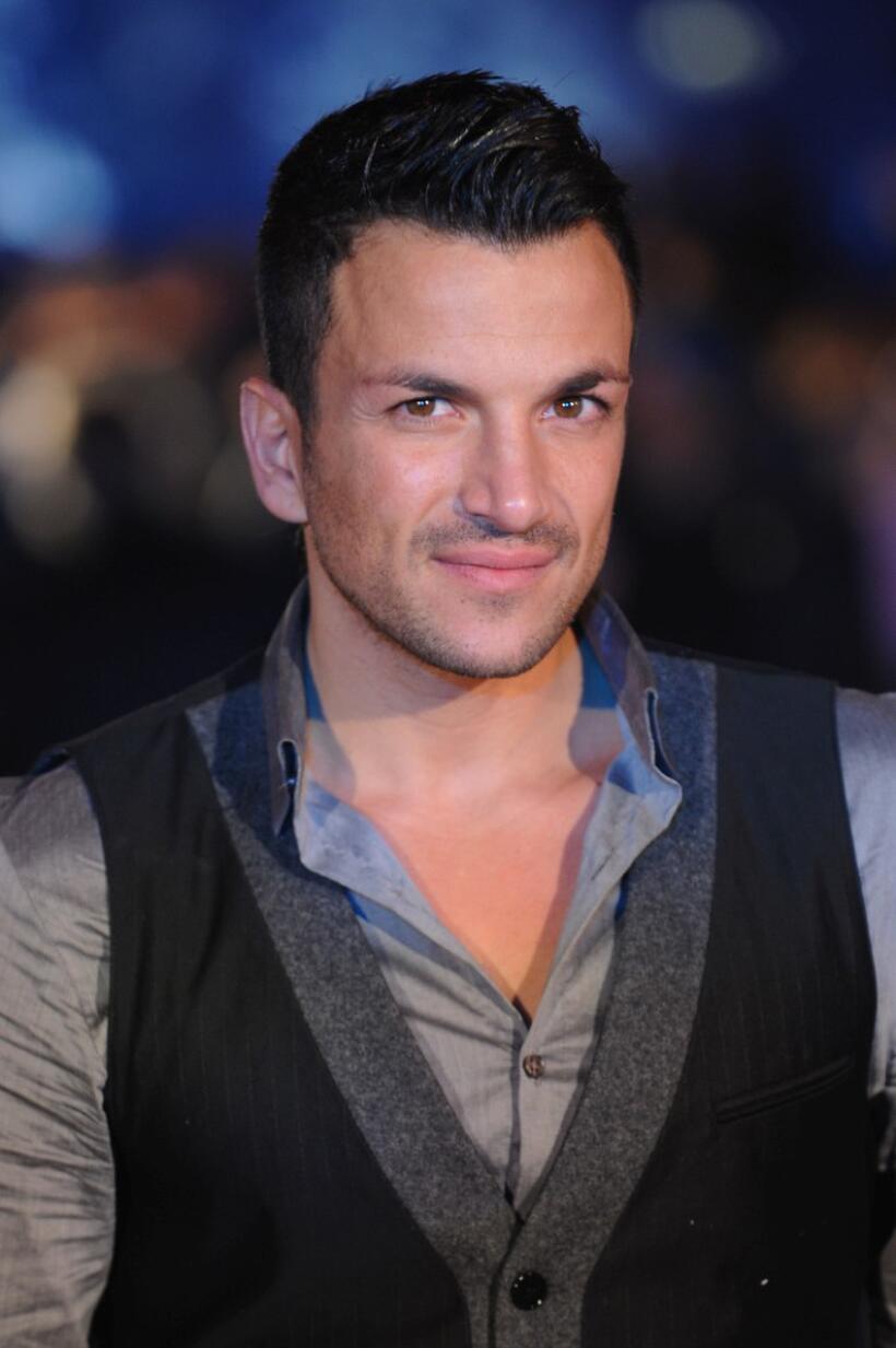 Peter Andre at the London premiere of "Disney's A Christmas Carol."