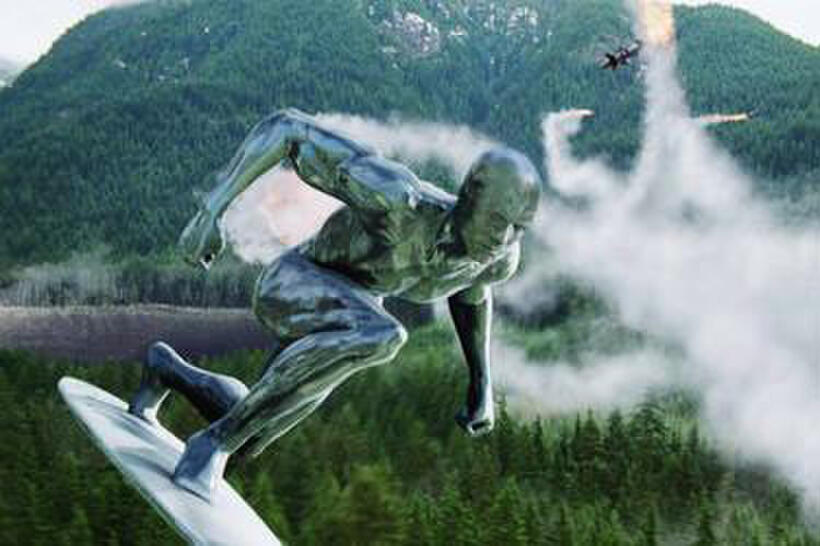 Doug Jones as the Silver Surfer in "Fantastic Four: Rise of the Silver Surfer."