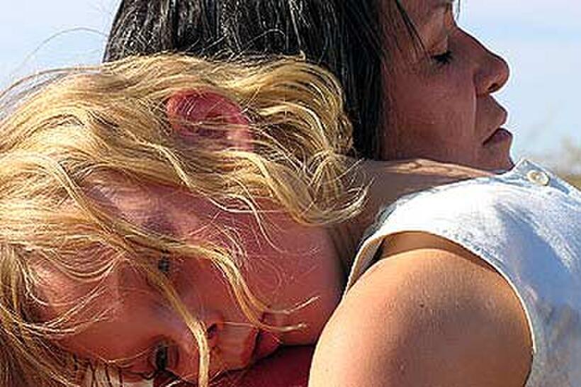 Elle Fanning and Adriana Barraza in "Babel."