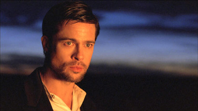 Brad Pitt in "The Assassination of Jesse James by the Coward Robert Ford."   