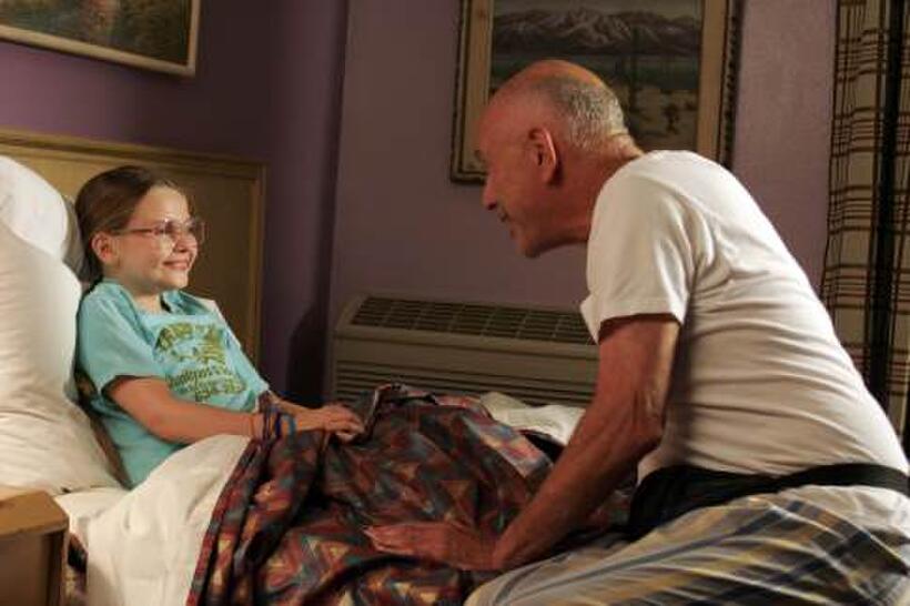 Abigail Breslin and  Alan Arkin in "Little Miss Sunshine.''