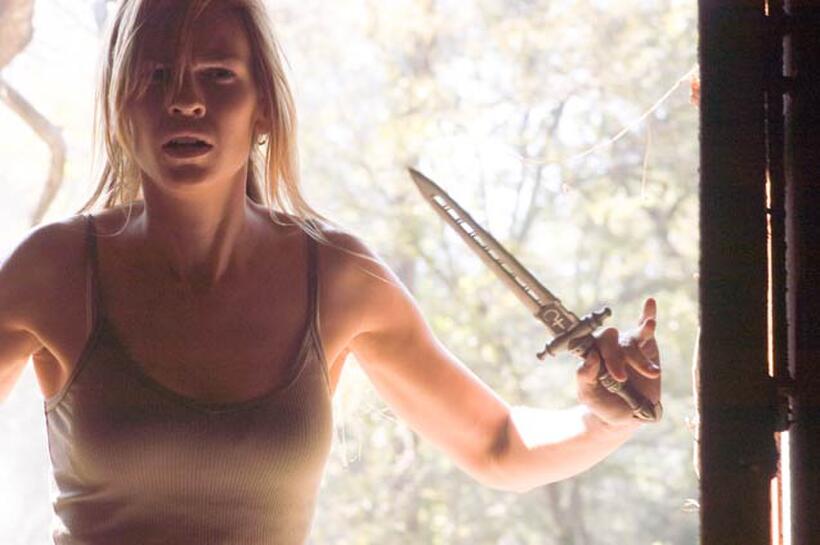 Katherine (Hilary Swank) in "The Reaping."