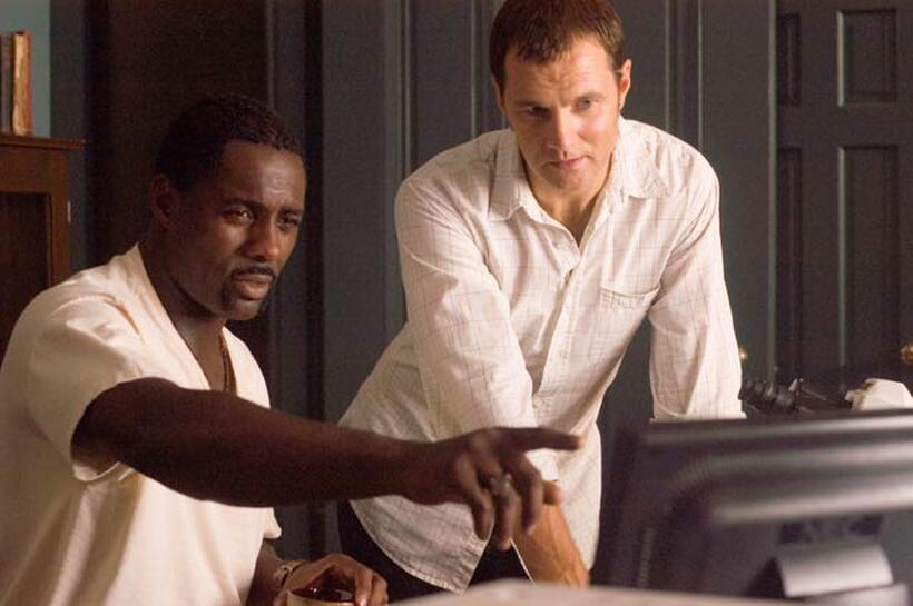 Idris Elba and David Morrissey in "The Reaping."