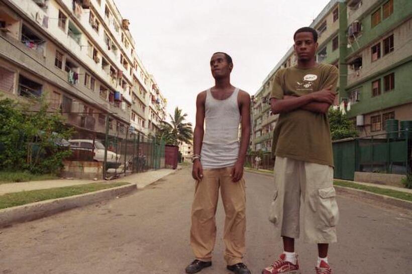 Pelon and Soandry holdin' it down in Alamar in "East of Havana."