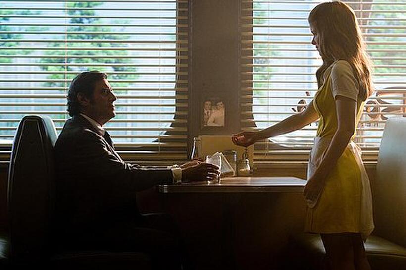 Ian McShane and Kate Mara in "We Are Marshall."