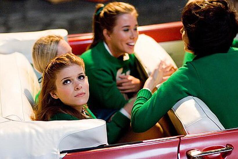Annie Cantrell (Kate Mara) looks to the sky in "We Are Marshall."