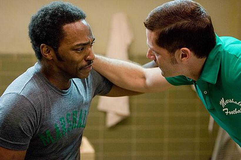 Anthony Mackie and Matthew Fox in "We Are Marshall."