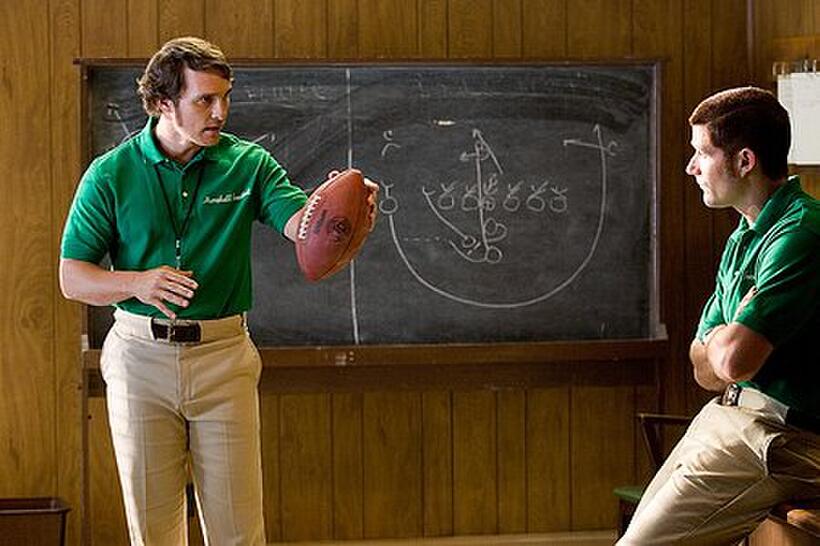 Matthew McConaughey and Matthew Fox in "We Are Marshall."