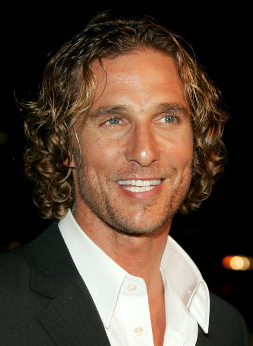 "We Are Marshall" star Matthew McConaughey at the Hollywood premiere.