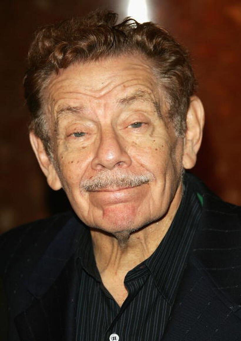 Ben Stiller's father, actor Jerry Stiller, at the N.Y. premiere of "Night at the Museum."
