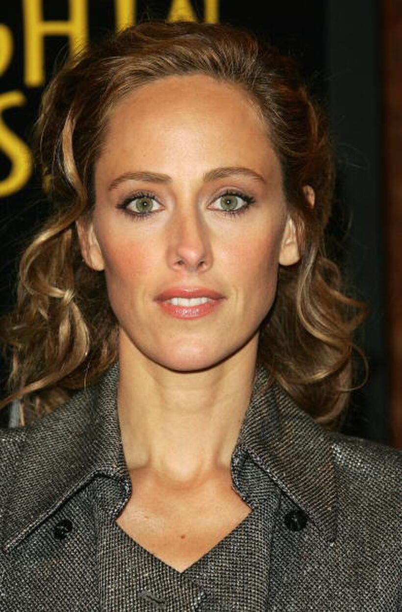 Kim Raver attends the N.Y. premiere of "Night at the Museum."