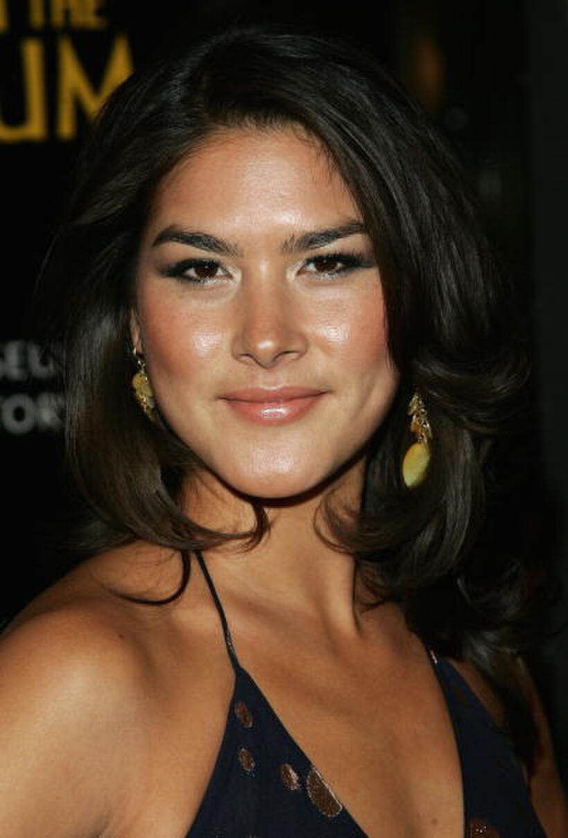 Actress Mizuo Peck at the N.Y. premiere of "Night at the Museum."