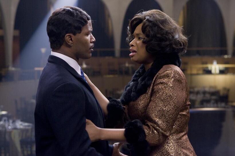 Jennifer Hudson pleads with Jamie Foxx in "Dreamgirls."