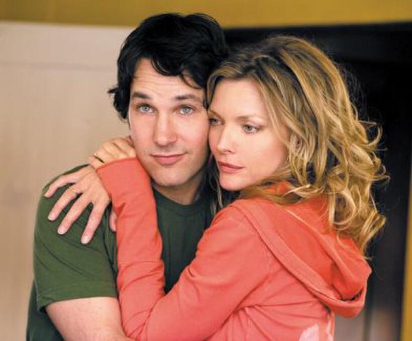 Paul Rudd and Michelle Pfeiffer in "I Could Never be Your Woman."