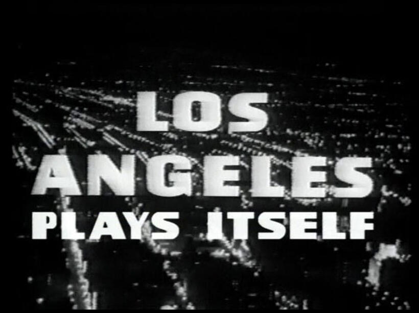 Poster art for "Los Angeles Plays Itself."