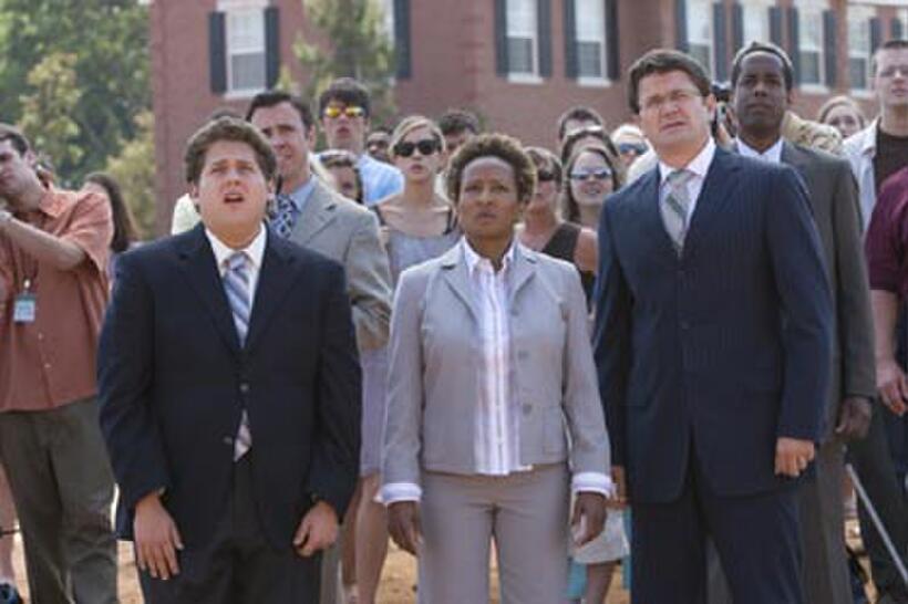 Wanda Sykes and John Michael Higgins in "Evan Almighty."