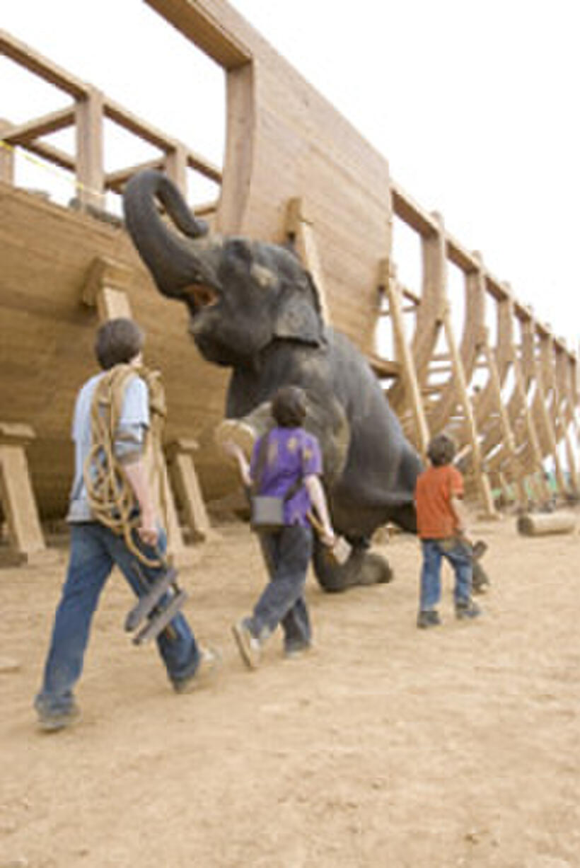 Johnny Simmons, Graham Phillips and Jimmy Bennett in "Evan Almighty."