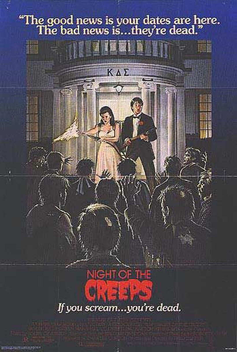 Poster art for "Night of the Creeps."