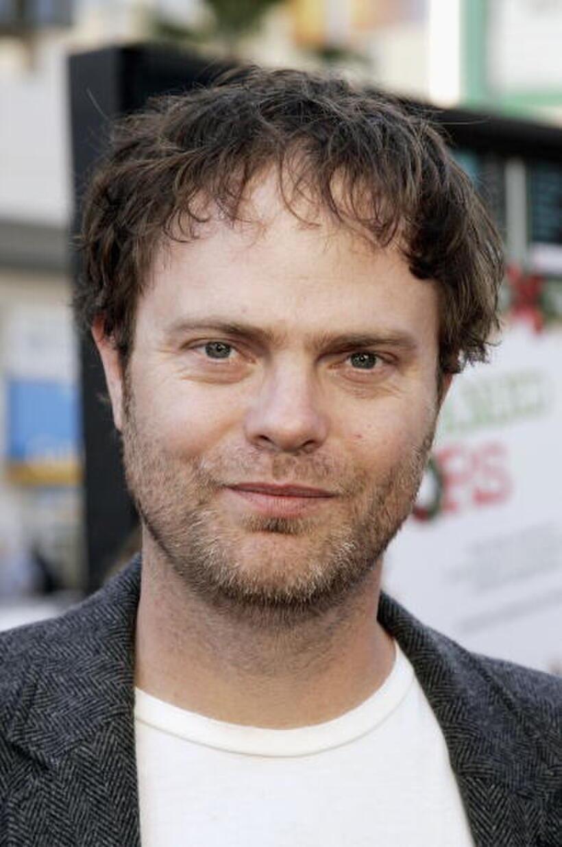 Actor Rainn Wilson at the Hollywood premiere of "Unaccompanied Minors."