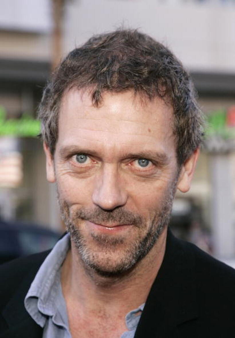 Actor Hugh Laurie at the Hollywood premiere of "Unaccompanied Minors."
