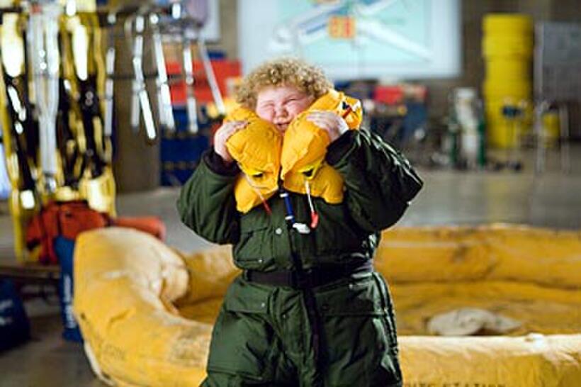 Brett Kelly as Beef in "Unaccompanied Minors."