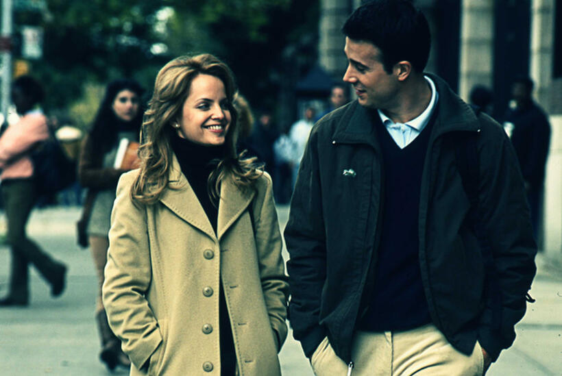 Mena Suvari and Freddie Prinze Jr. in "Brooklyn Rules."