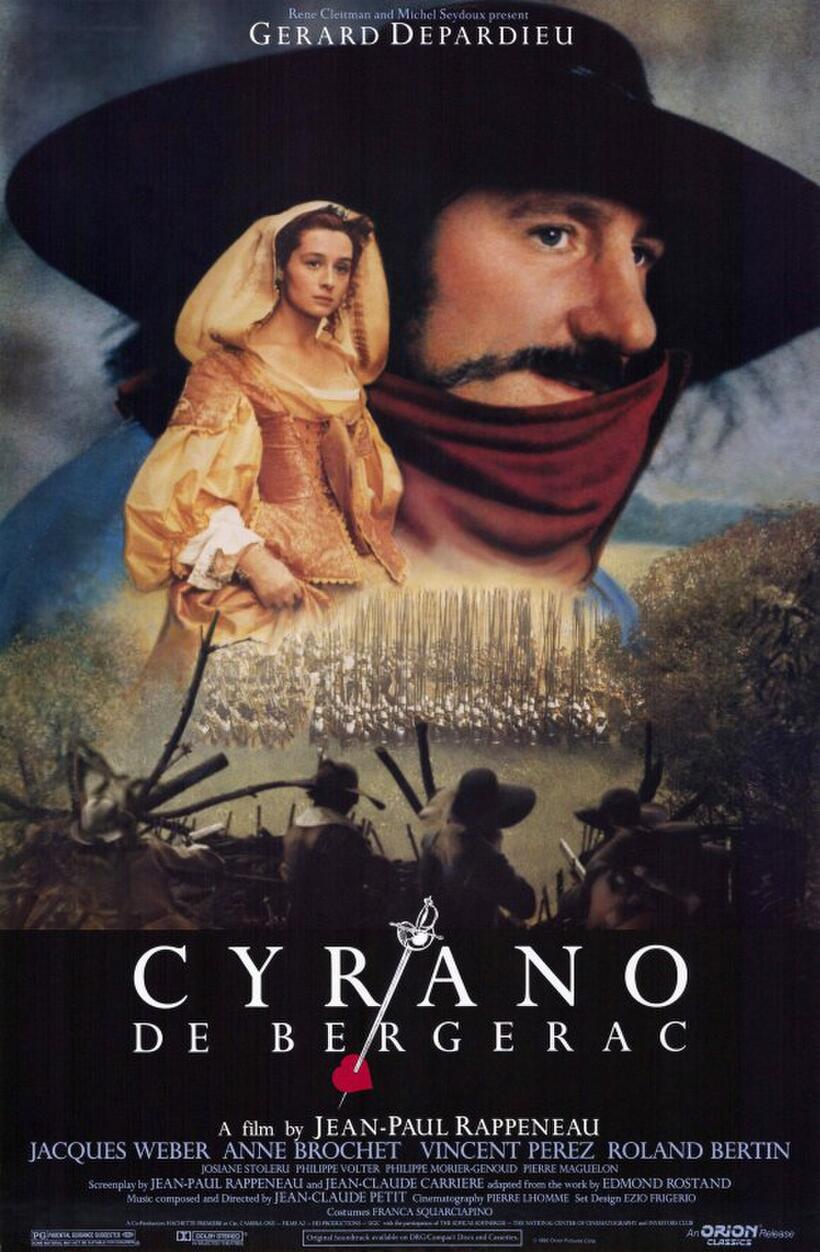 Poster art for "Cyrano de Bergerac."