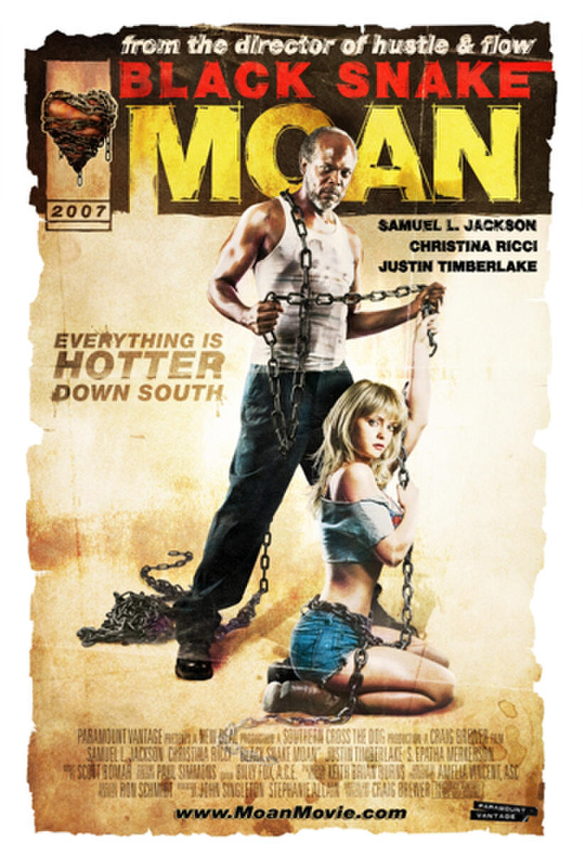Poster art for "Black Snake Moan."