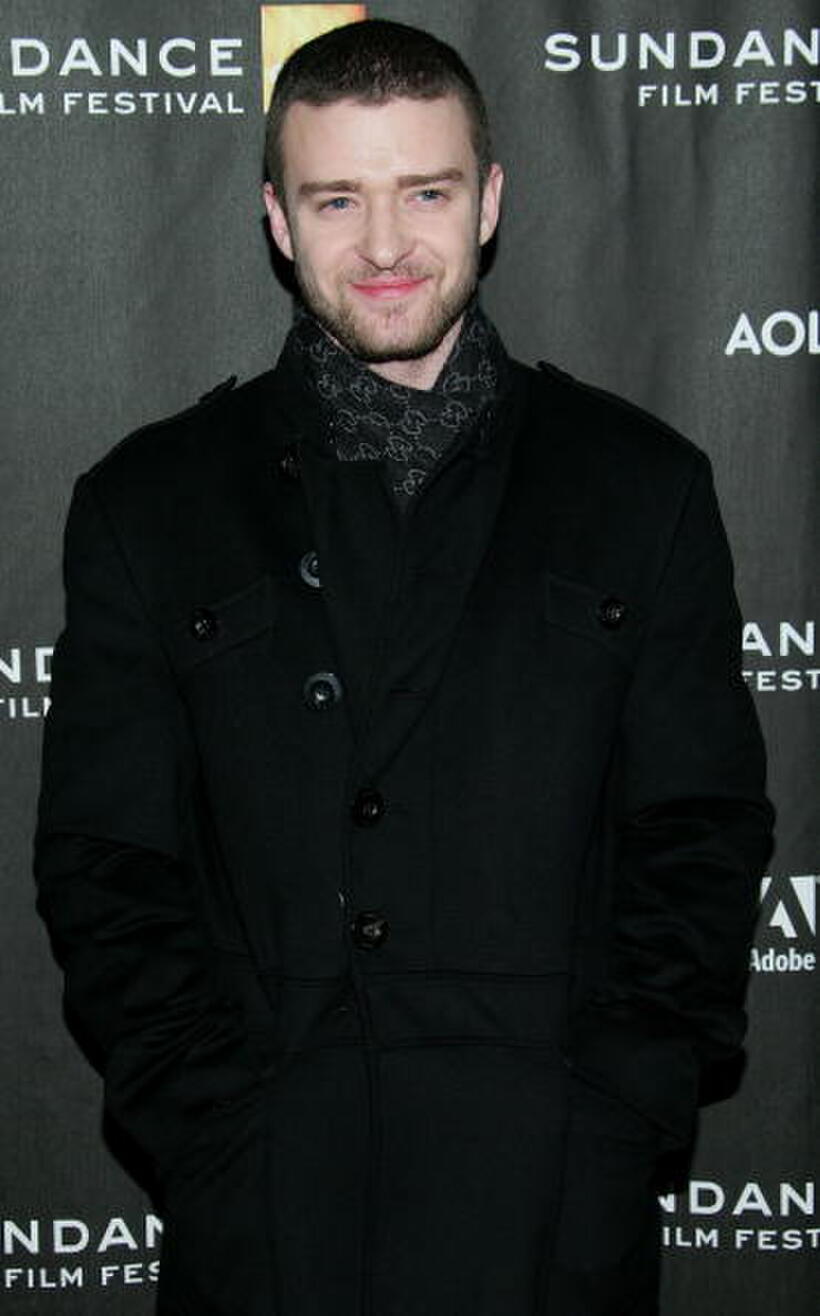 Justin Timberlake at the Sundance Film Festival premiere of "Black Snake Moan."  