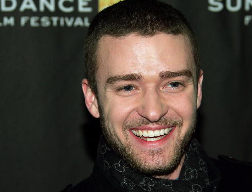 Justin Timberlake at the Sundance Film Festival premiere of "Black Snake Moan."  