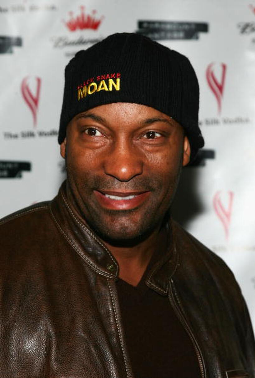 Producer John Singleton at the N.Y. premiere of "Black Snake Moan."