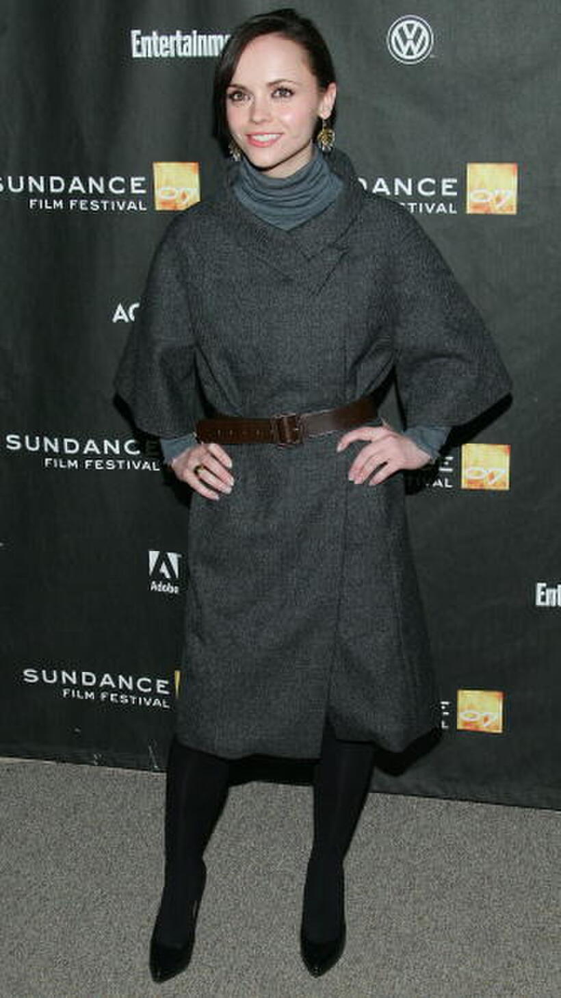 Christina Ricci at the Sundance Film Festival premiere of "Black Snake Moan."  