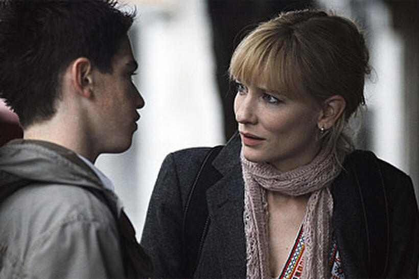 Andrew Simpson and Cate Blanchett in "Notes on a Scandal."