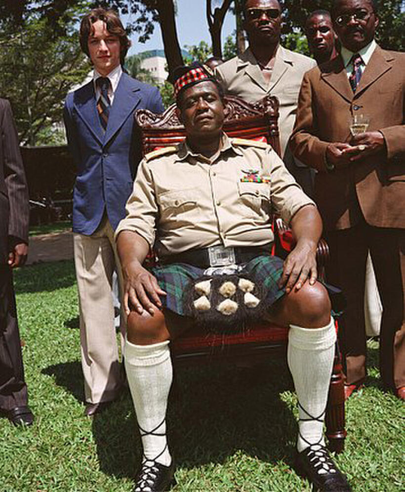 Forest Whitaker as Idi Amin in "The Last King of Scotland."
