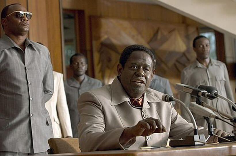 Forest Whitaker as Idi Amin in "The Last King of Scotland."