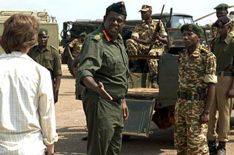 Forest Whitaker as Idi Amin in "The Last King of Scotland."