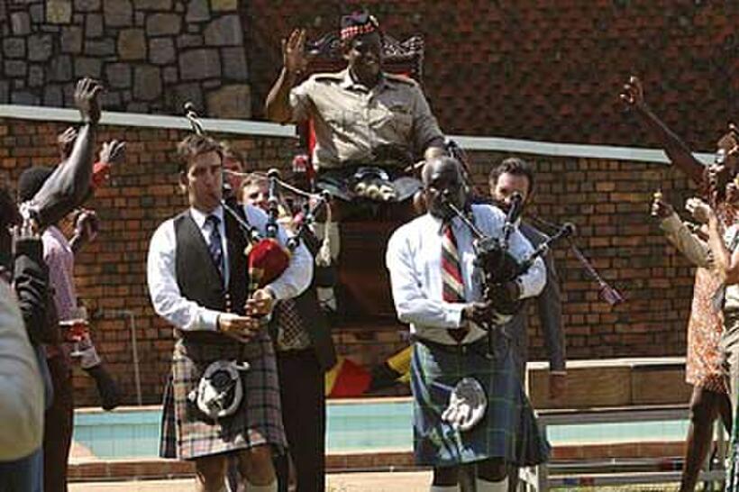 Forest Whitaker in "The Last King of Scotland."